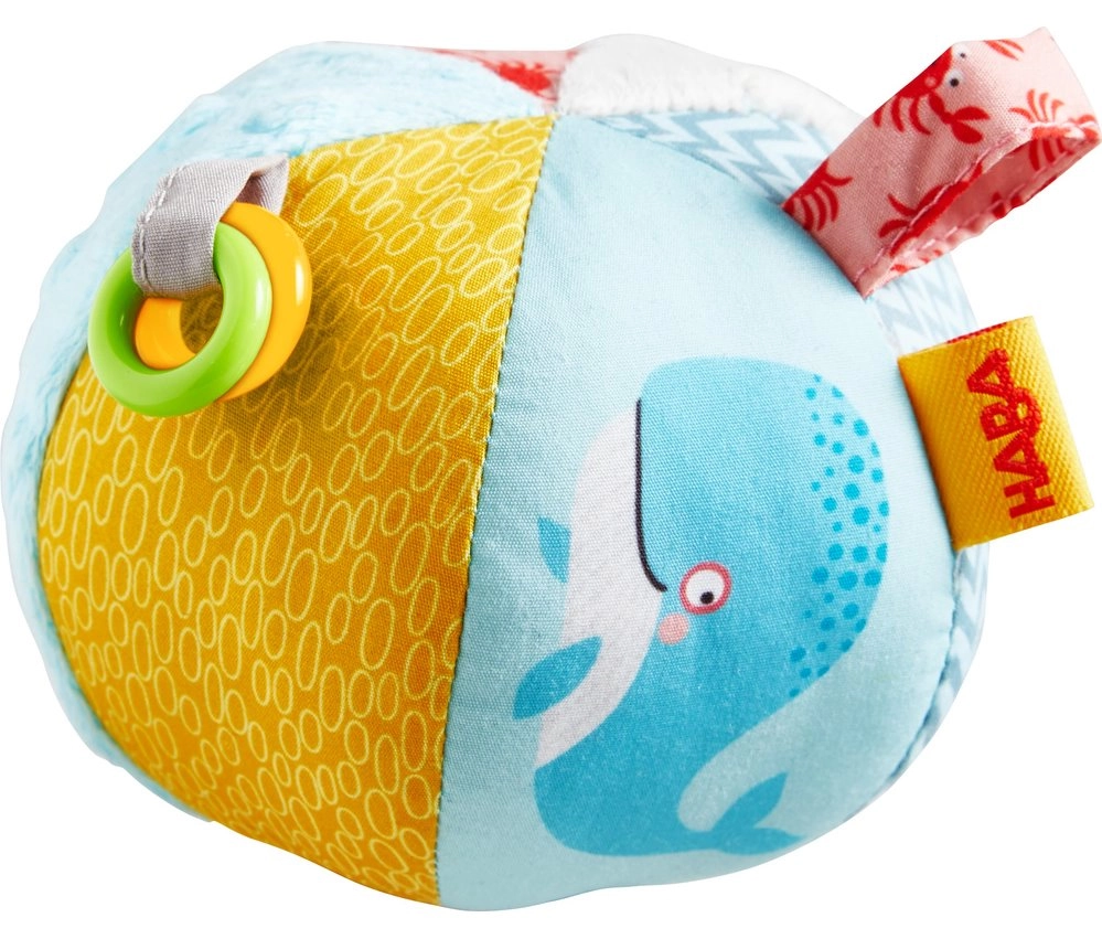 haba textilná lopta s aktivitami pre bábätká Morský svet