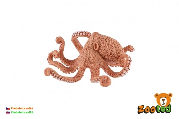 Realistická figúrka chobotnice 11 cm plast