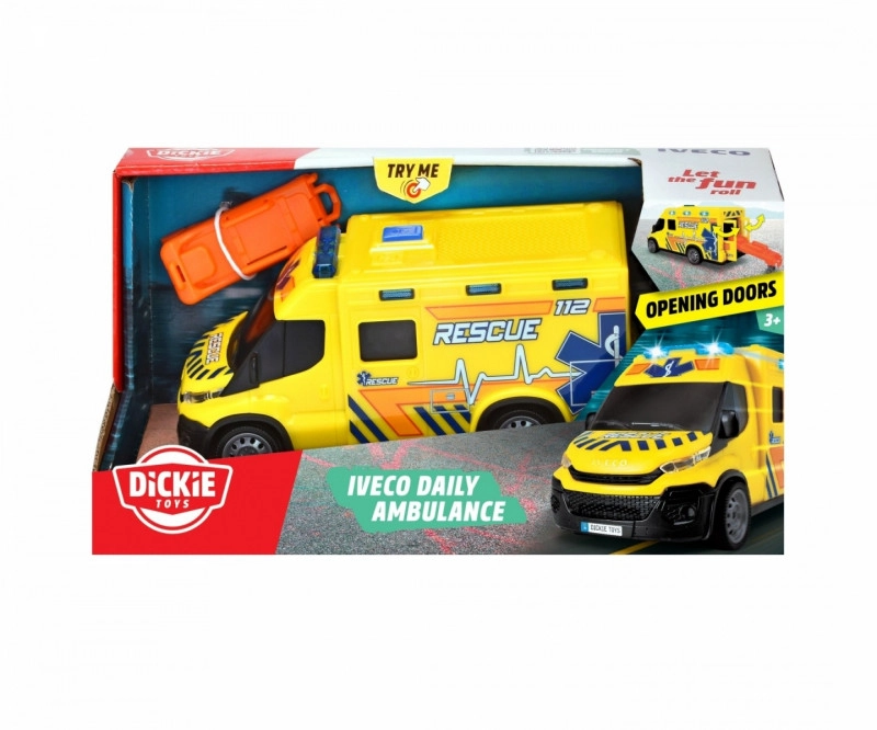 E-shop Dickie Go Real Ambulancia Mercedes-Benz Sprinter 34,5 cm