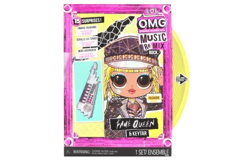 Bábika L.O.L. Surprise! OMG Remix Rock Fame Queen