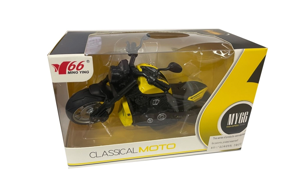E-shop Alltoys Motorkačervená 1:14