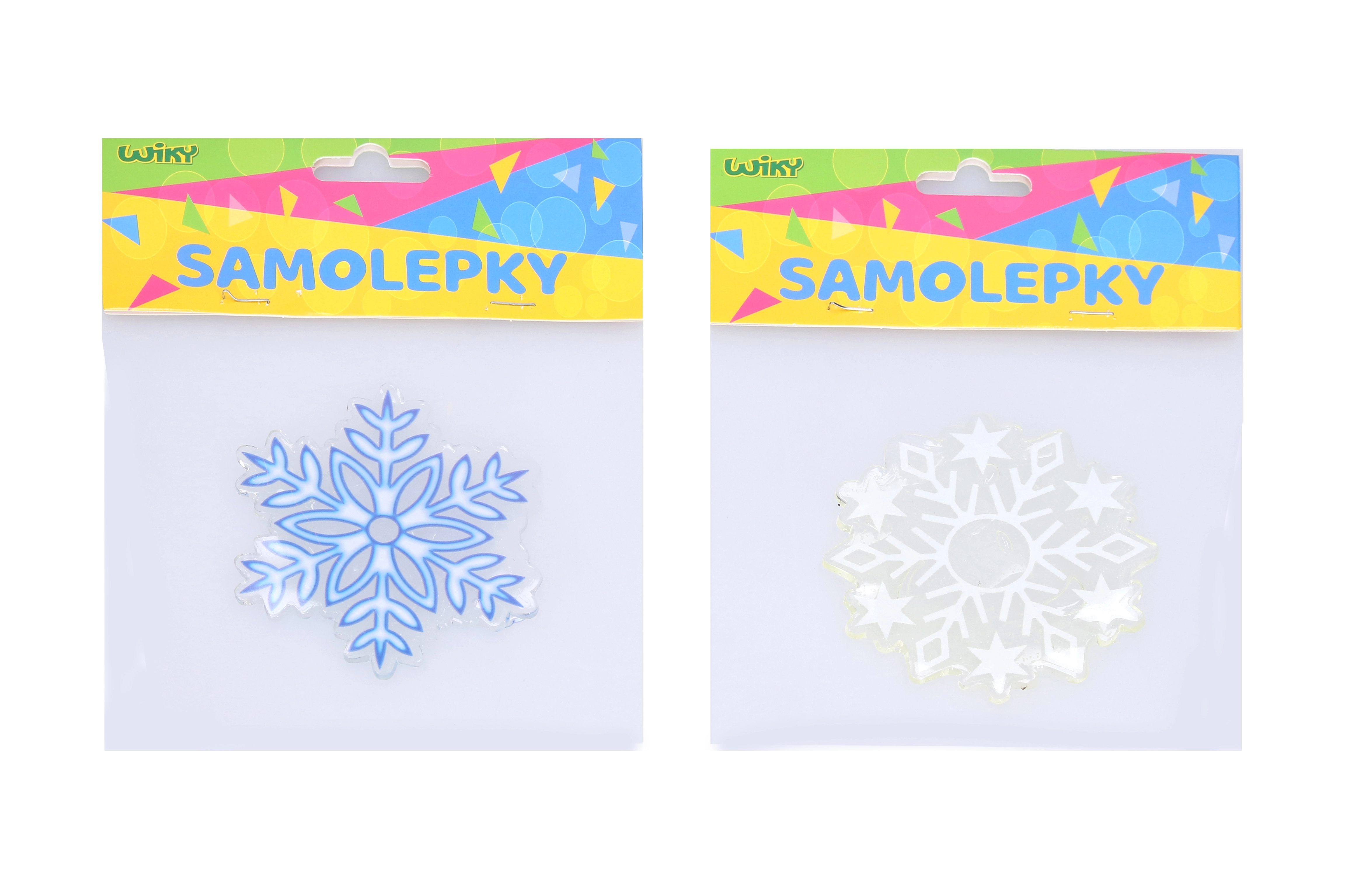 Gélové nálepky Vločka