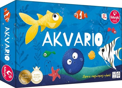 E-shop Akvario – rýchla rodinná strategická hra pre 2 hráčov