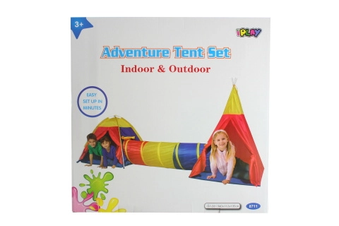 Detský stan s tunelom 340 cm