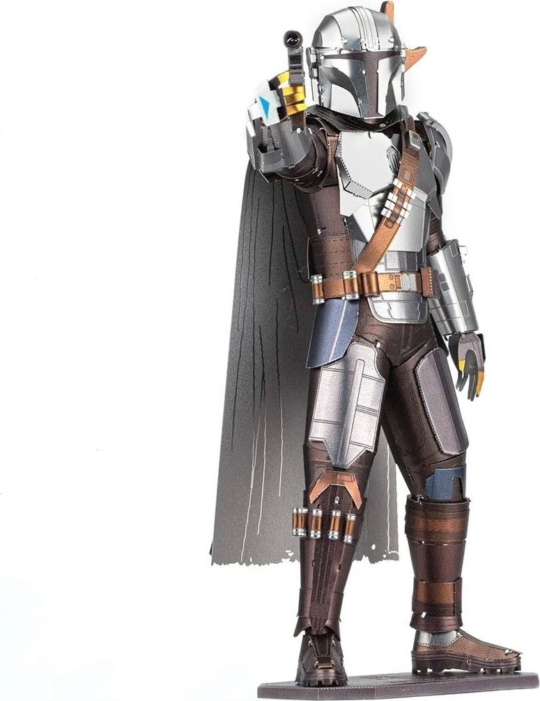 E-shop Metal Earth Luxusná oceľová stavebnica Star Wars Mandalorian - The Mandalorian