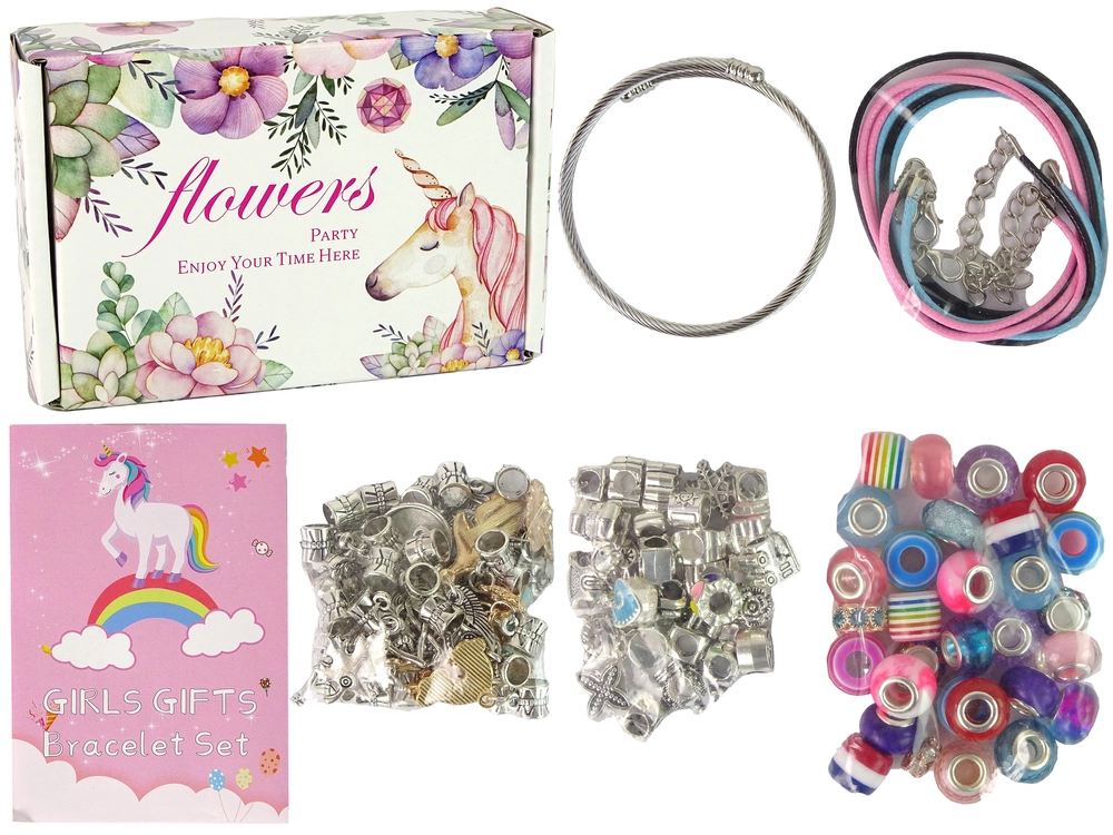 E-shop shumee DIY súprava na výrobu náramkov 90 guľôčok