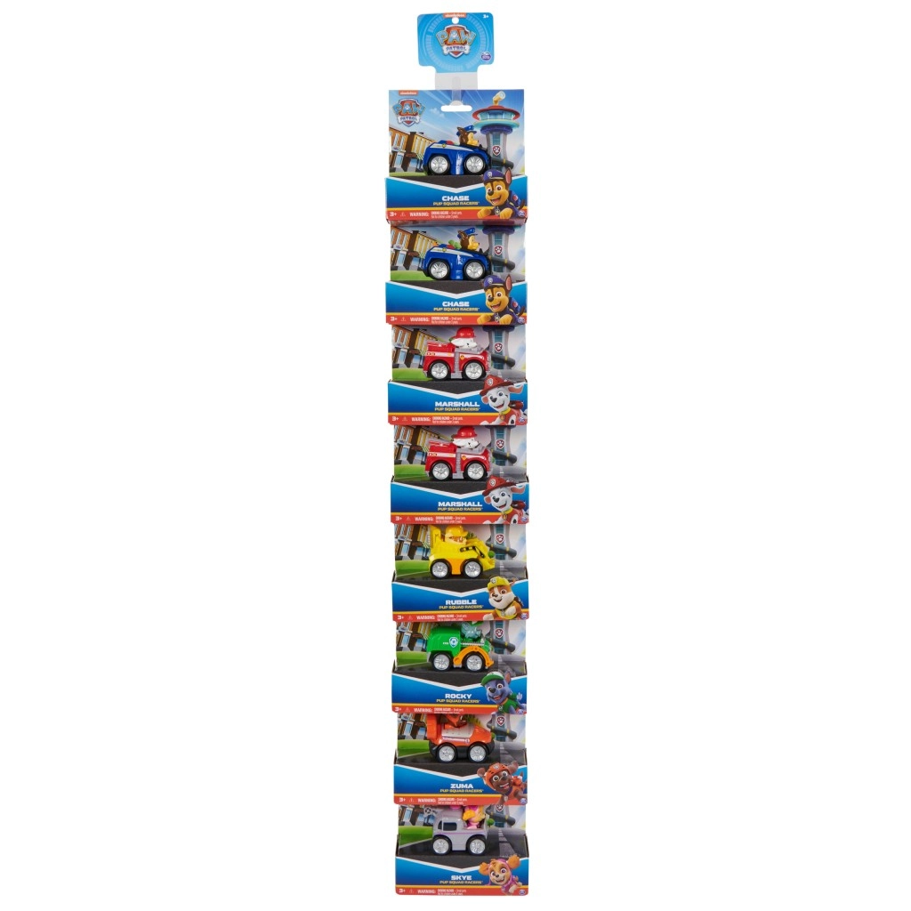 E-shop Spin Master Tlapková patrola film 2 mini autíčka s figurkou Chase