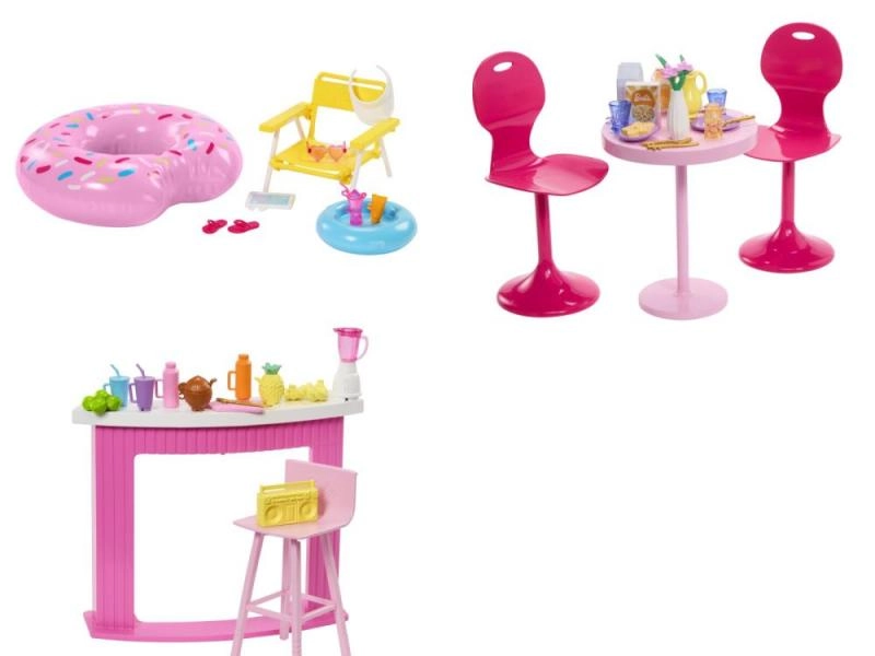 E-shop Barbie sada doplnkov – herný set s doplnkami pre bábiky