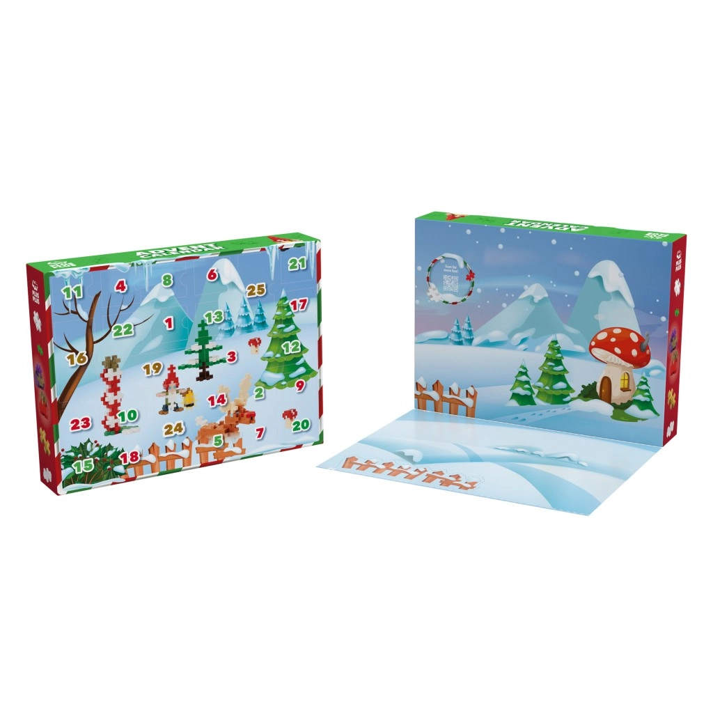 Plus-Plus adventný kalendár (600 ks)
