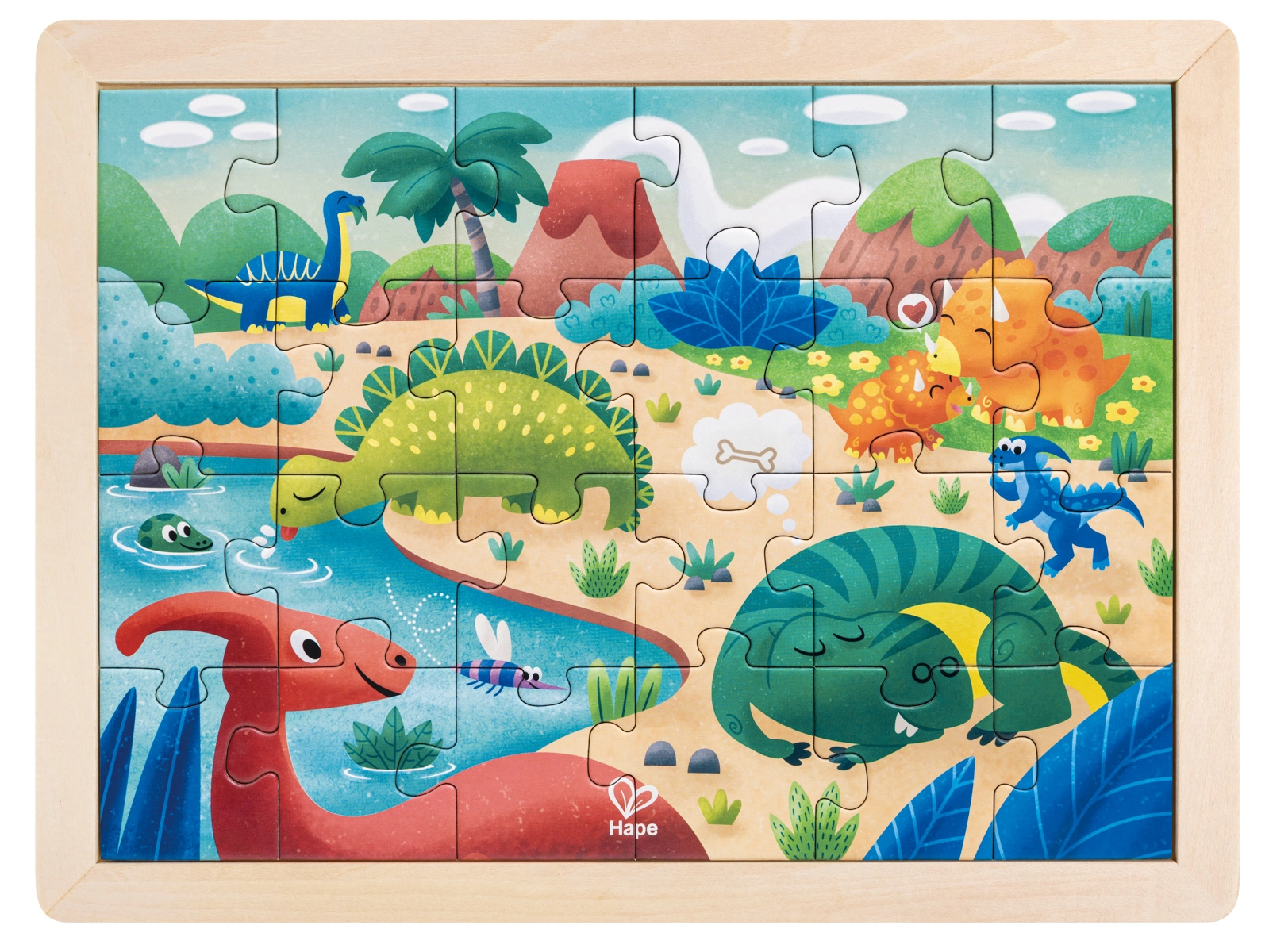 E-shop Puzzle dinosaury na vyfarbenie
