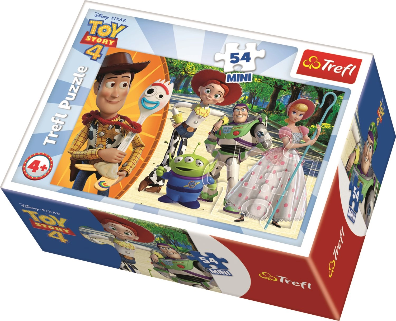 E-shop Trefl Toy Story 4 Příběh hraček 54 dielov