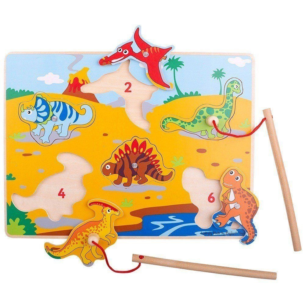 E-shop Bigjigs chytanie dinosaurov