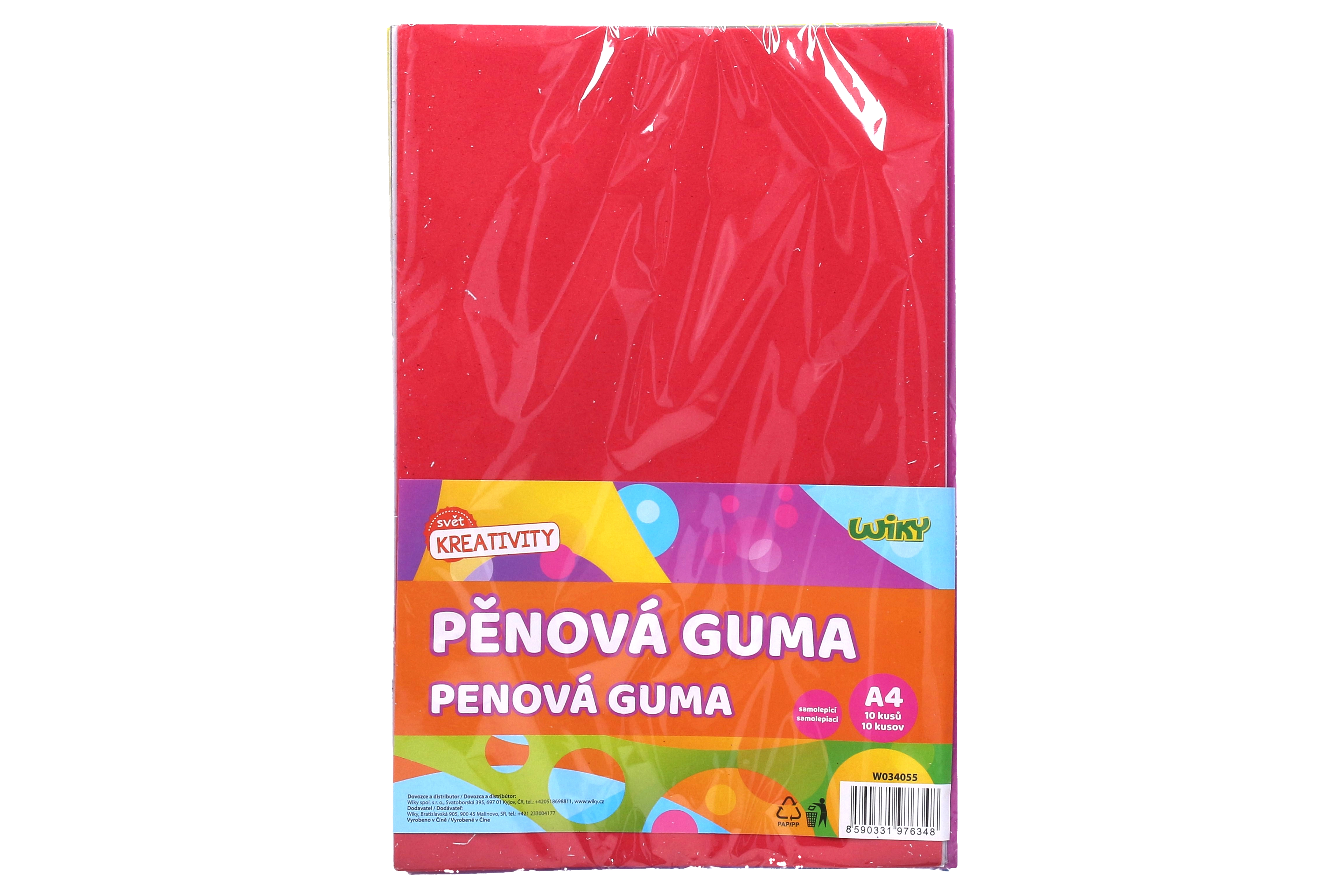 E-shop Penová guma A4 20x30 cm, samolepiaca 10 ks
