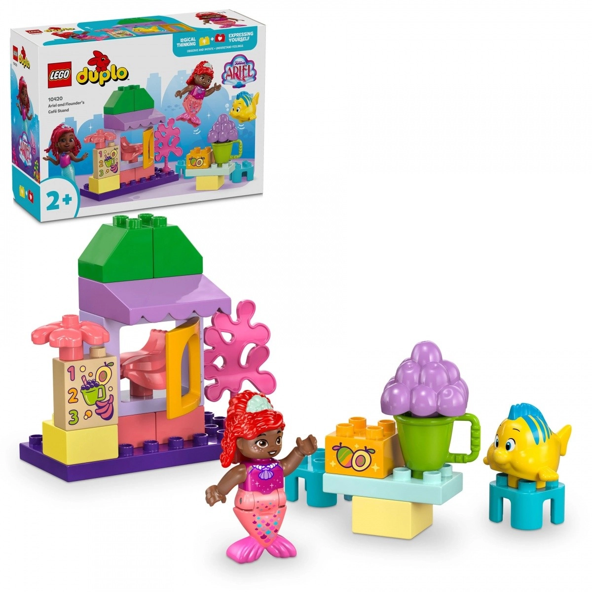 E-shop LEGO® DUPLO Disney 10420 Ariel a Šupinka – stánok s kávou