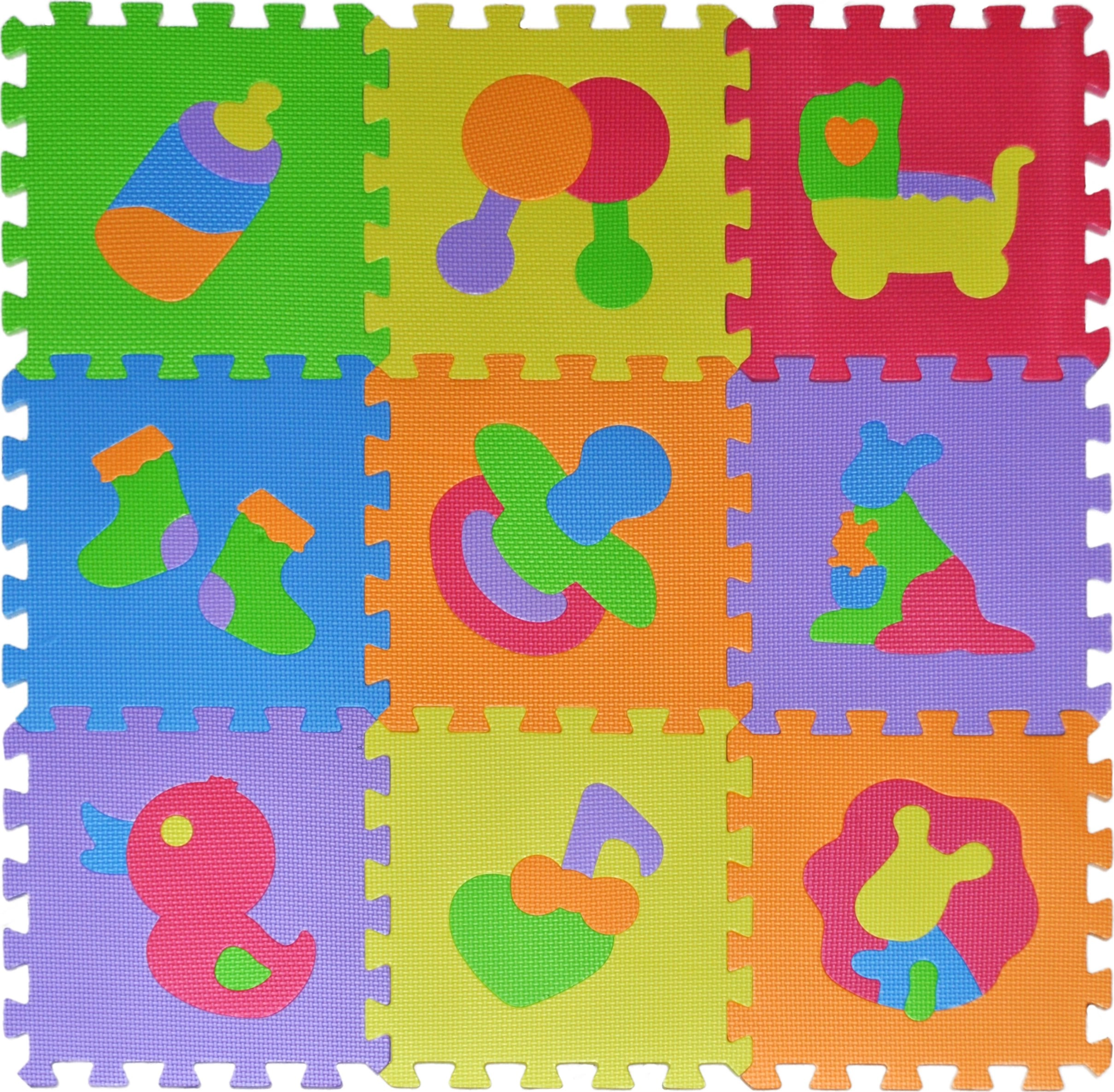 E-shop Lamps Pěnové puzzle 9 ks