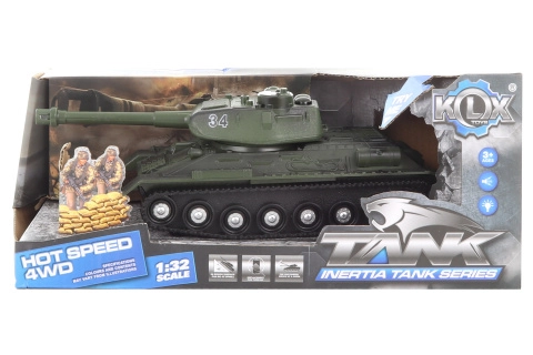 E-shop Lamps Tank zelený na baterie