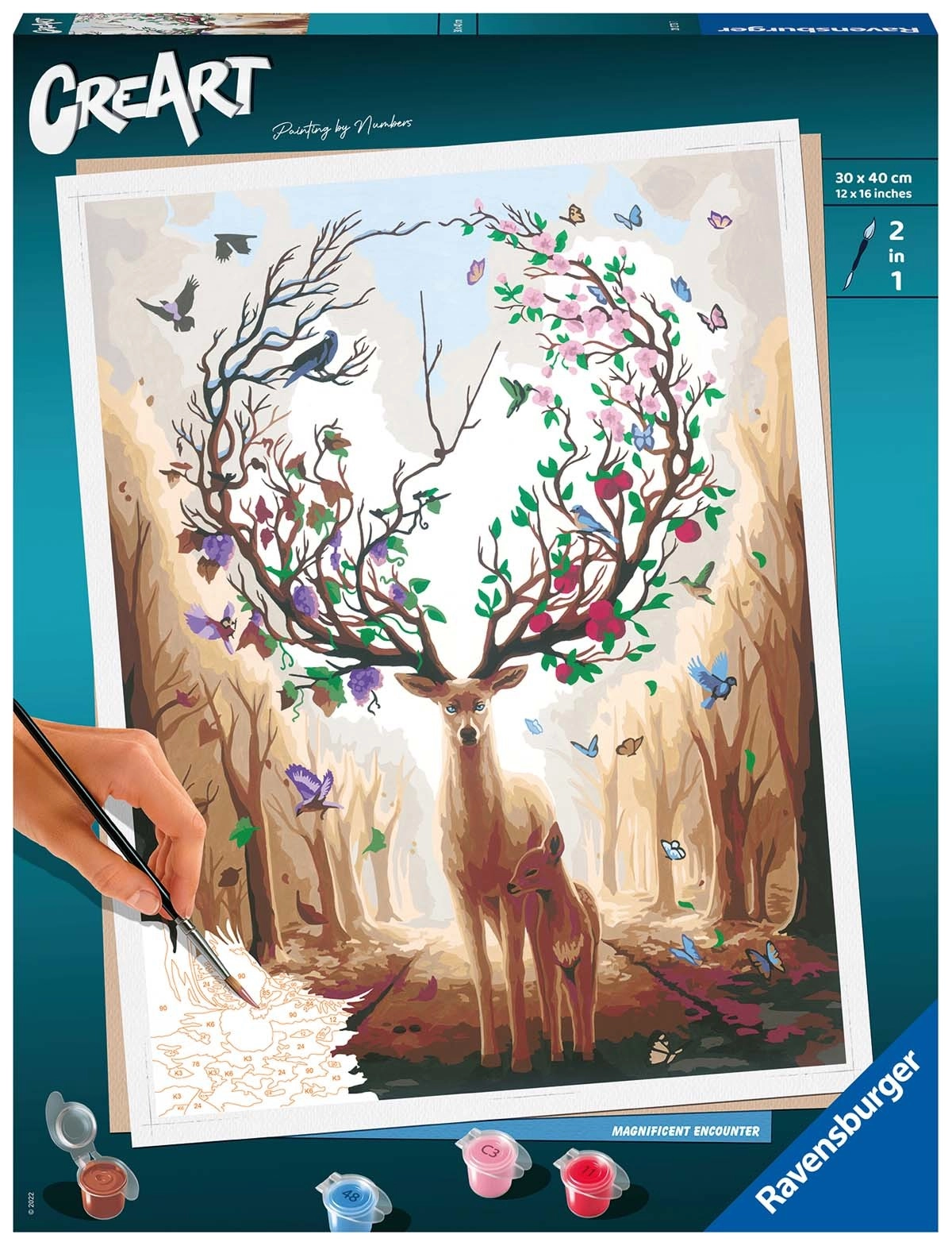 E-shop Ravensburger: CreArt: Kúzelný jeleň