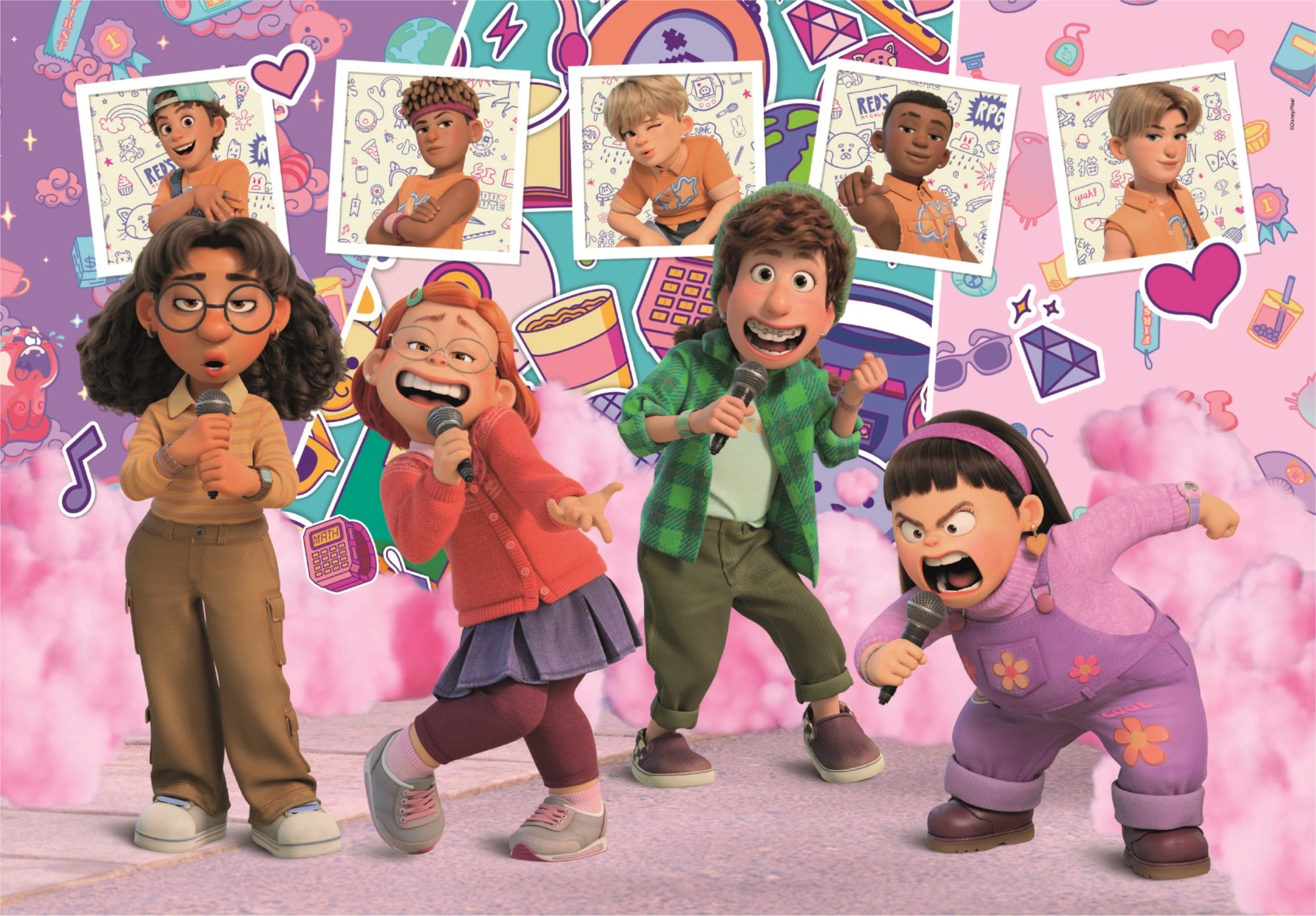 CLEMENTONI Disney: Premena 104 dielov