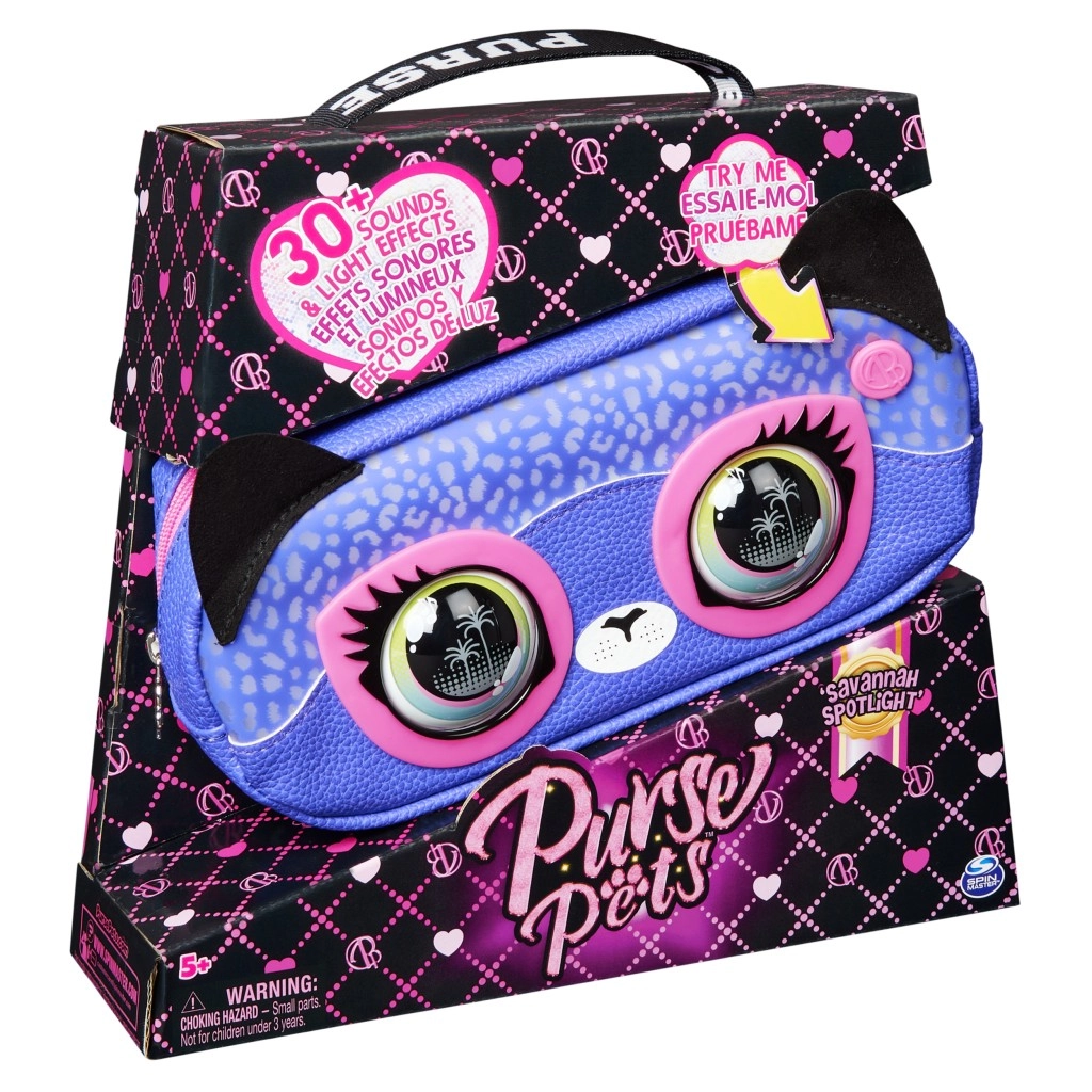 E-shop Spin Master PURSE PETS INTERAKTÍVNA ĽADVINKA GEPARD