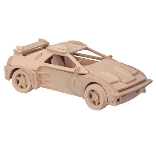 E-shop Drevené 3D puzzle športové auto Ferrari – veľký model