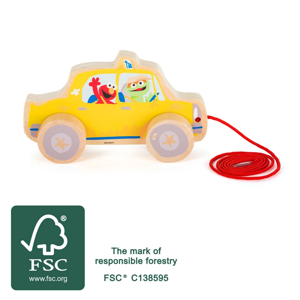 E-shop Small Foot Ťahacie taxi Sezam, otvor sa!