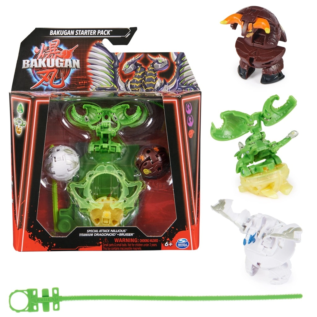 E-shop Bakugan štartovacia sada špeciálny útok Nillious Solid
