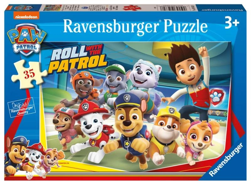 E-shop Puzzle Ravensburger Labková patrola – silná jednotka (35 dielikov)