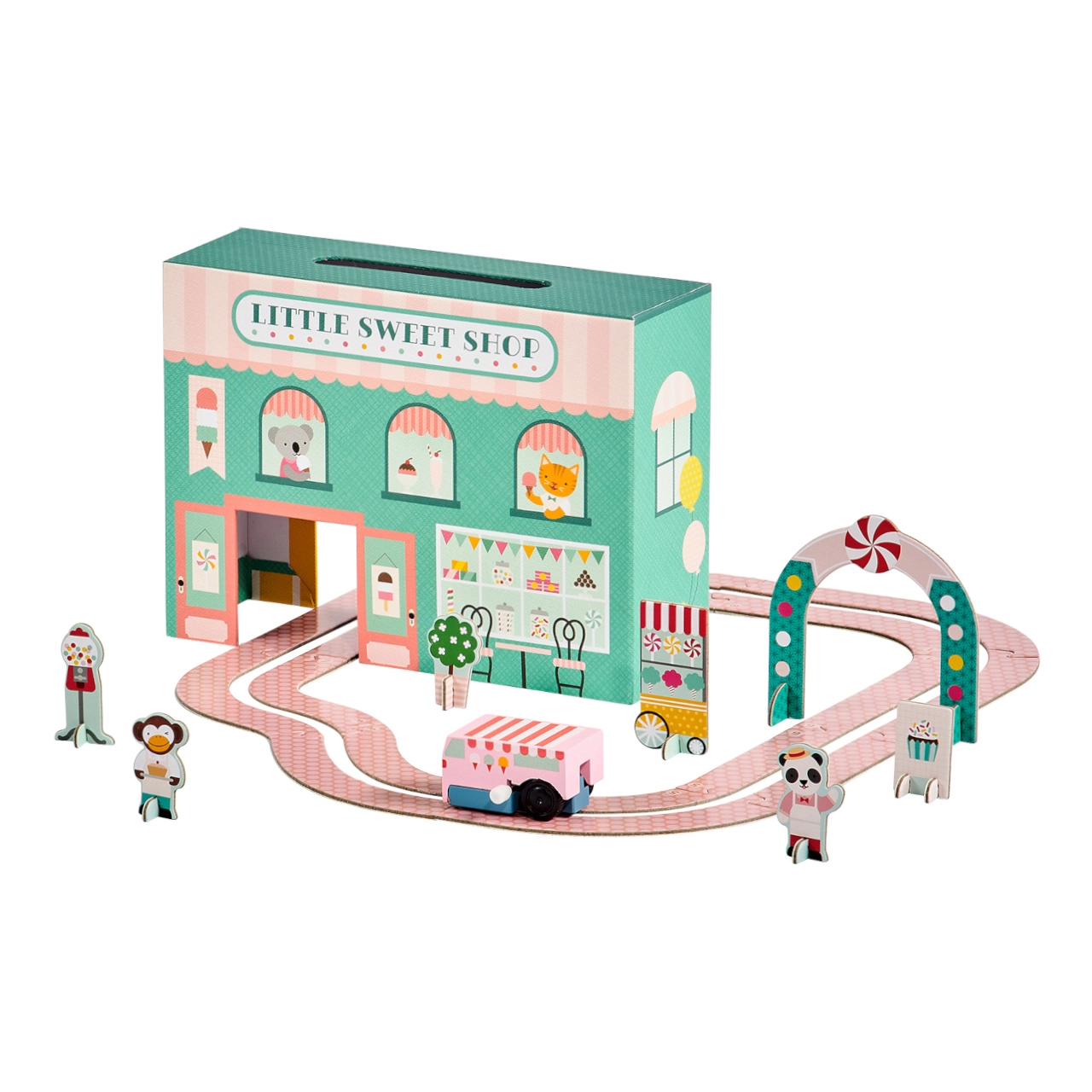 E-shop Petit Collage Hrací sada cukrárna