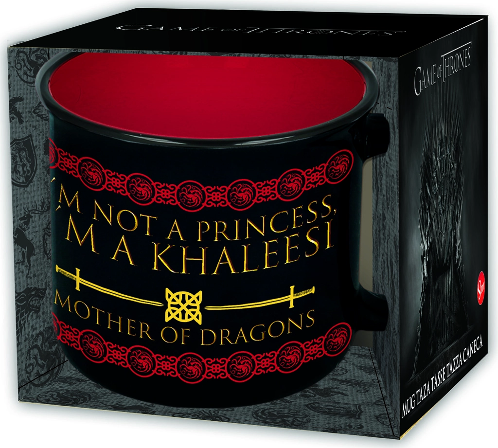 E-shop Epee Merch Hrnček keramický box Hra o tróny Khaleesi 410 ml