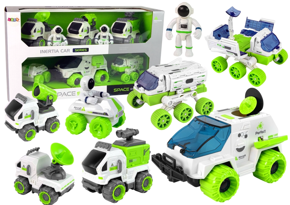 E-shop LeanToys Súprava vesmírneho vozidla Rover Satellite Ast 6v1