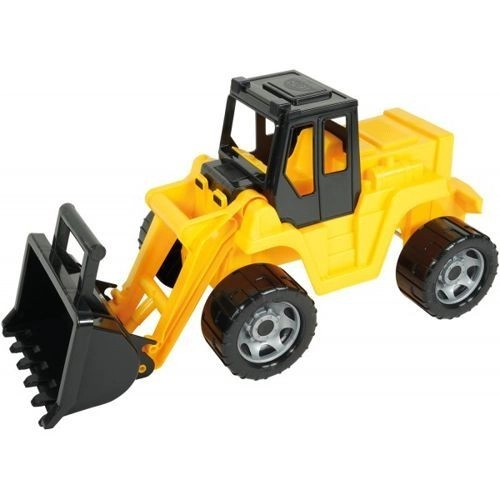 E-shop Lena Nakladač žlutočerný s plastovými koly 65 cm
