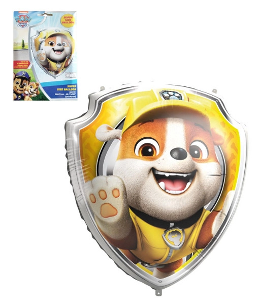 E-shop Fóliový balón PAW PATROL štít Rubble 68 × 75 cm
