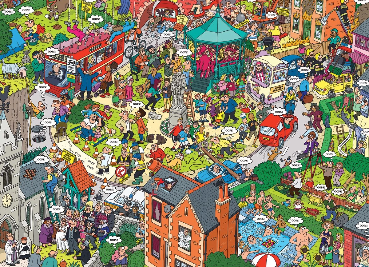 E-shop EUROGRAPHICS puzzle Čo sa môže pokaziť? XL 500 dielikov