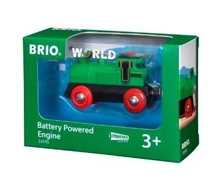 E-shop Brio Elektronická lokomotíva zelená