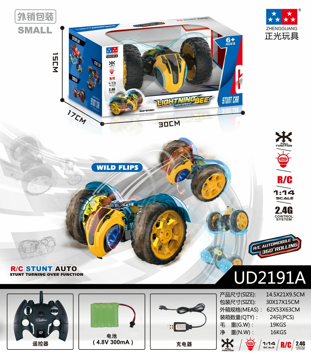 E-shop RC trikové auto 1:14 s 360° rotáciou a 2,4 GHz