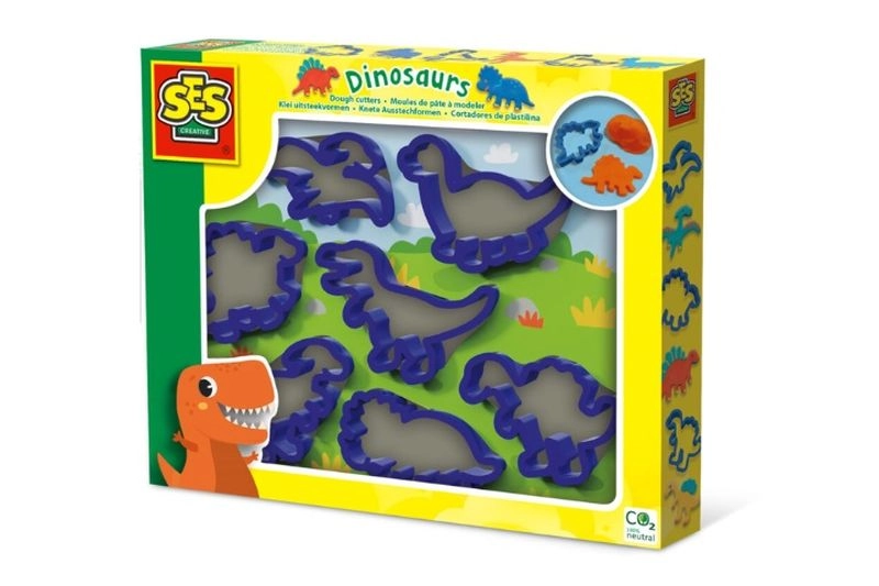 SES vykrajovačky na cesto a modelínu – dinosaury