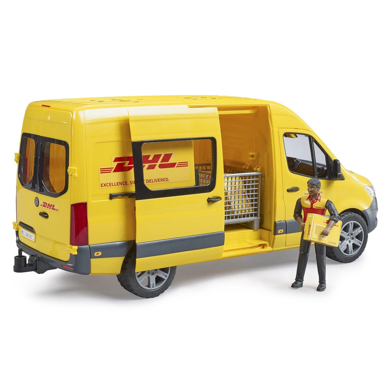 E-shop Bruder dodávka Mercedes-Benz Sprinter DHL s vodičom a príslušenstvom