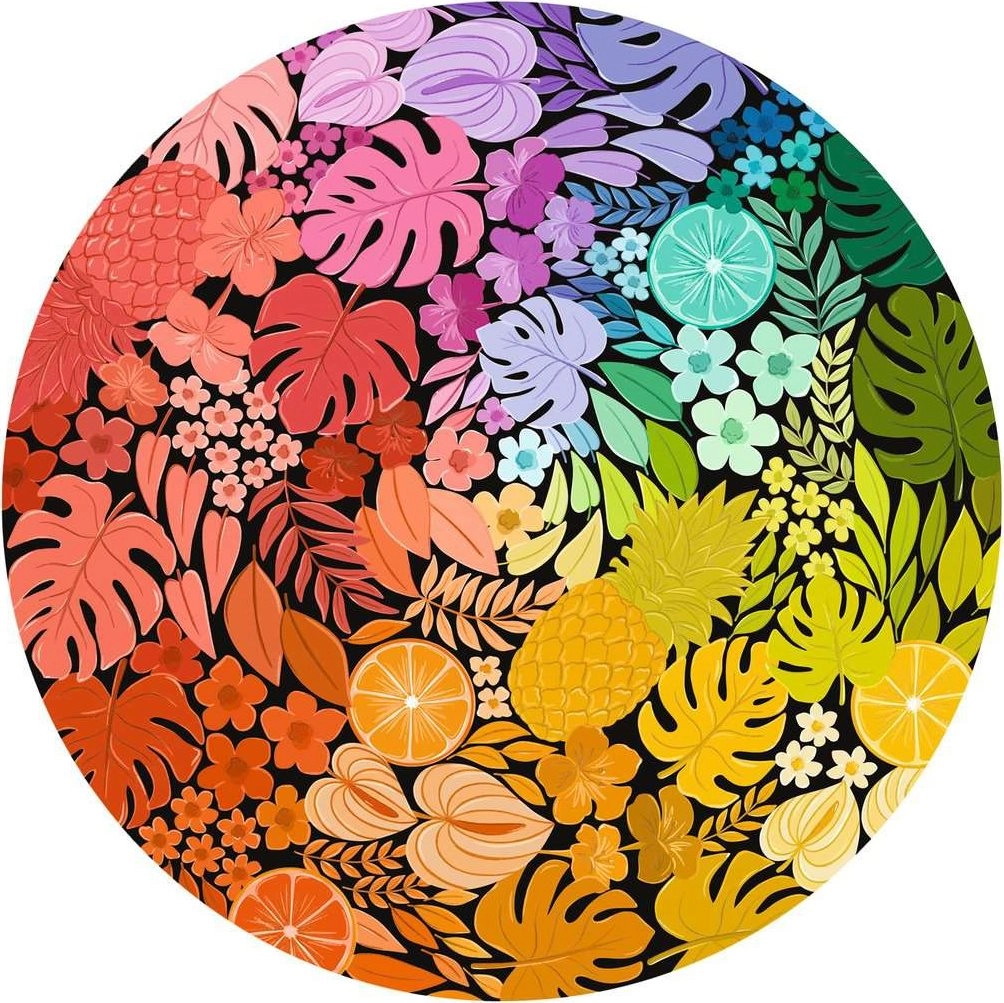 E-shop RAVENSBURGER Kulaté Kruh barev Tropical 500 dielov