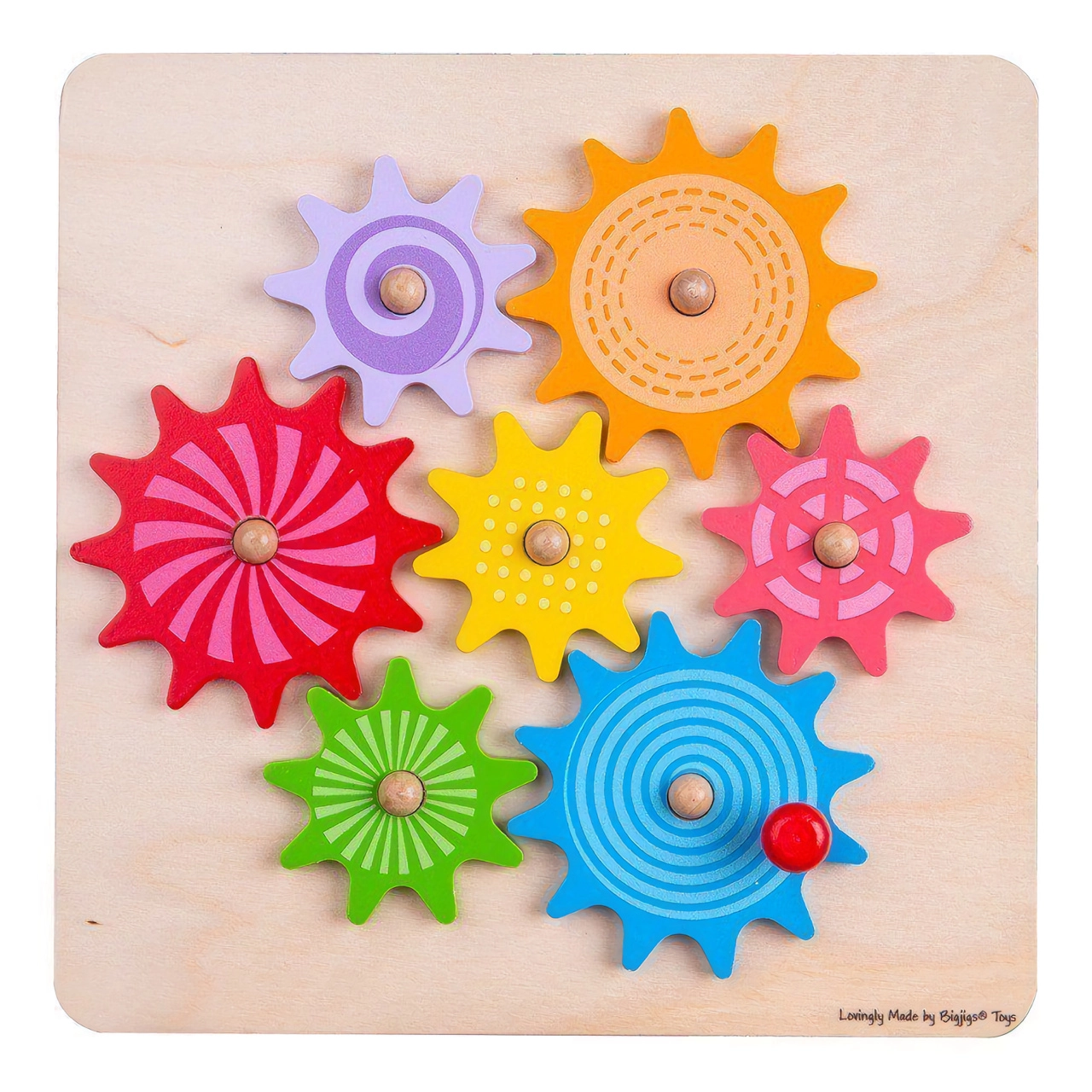 E-shop Bigjigs ozubené kolieska