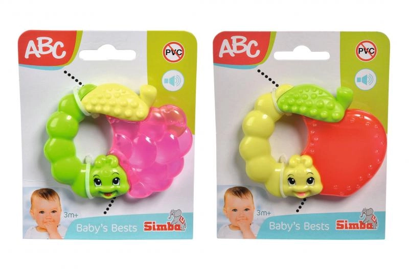 E-shop Simba kousátko ovoce s housenkou 2 druhy zelená