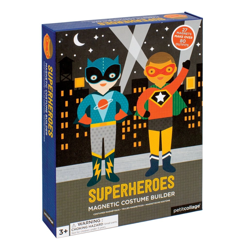E-shop Petit Collage magnetické puzzle Superhrdinové