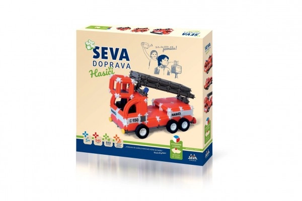 E-shop Seva Doprava – hasiči, stavebnica 545 dielikov