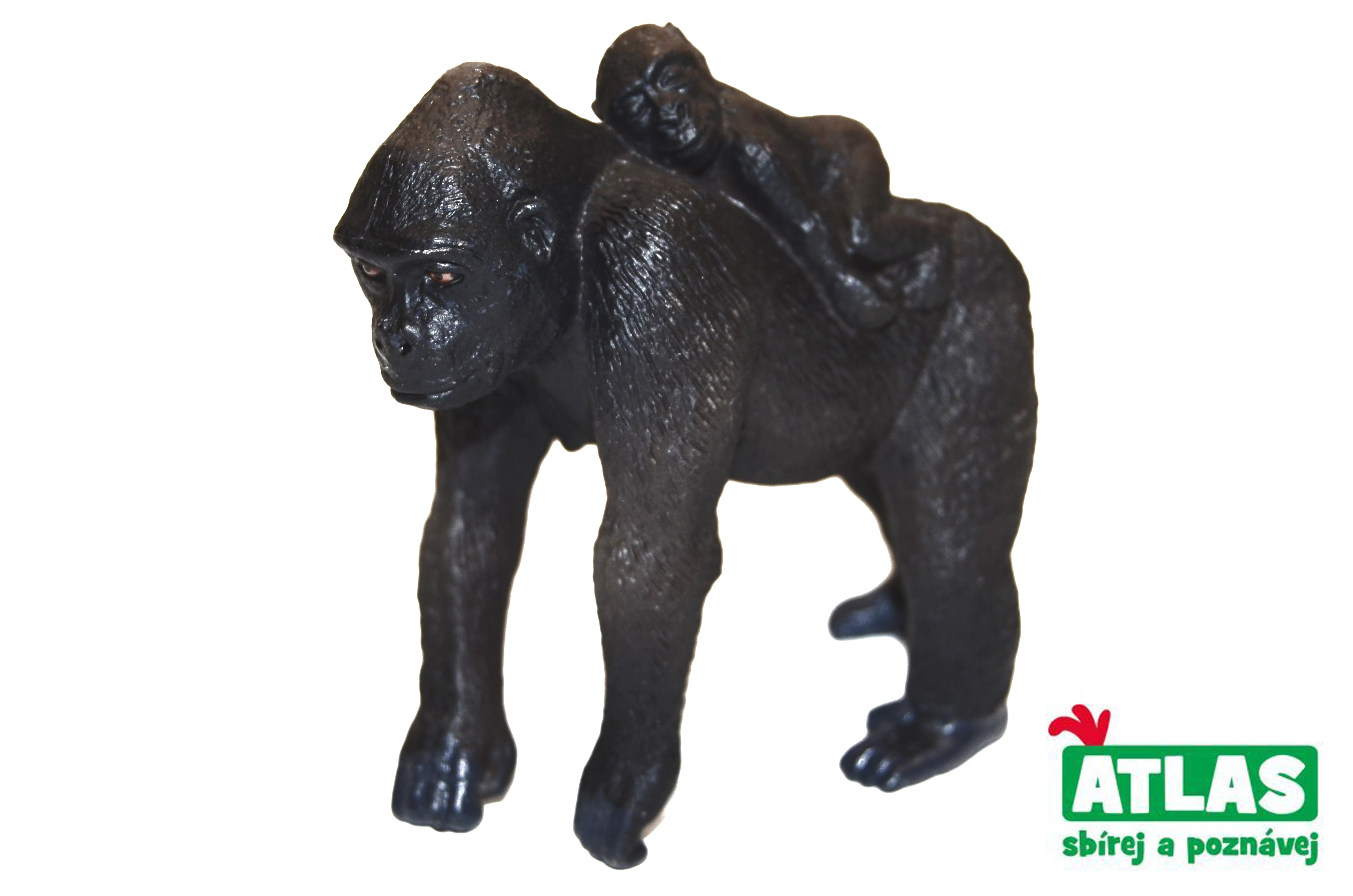E-shop Atlas B Gorila a mládě 7 cm