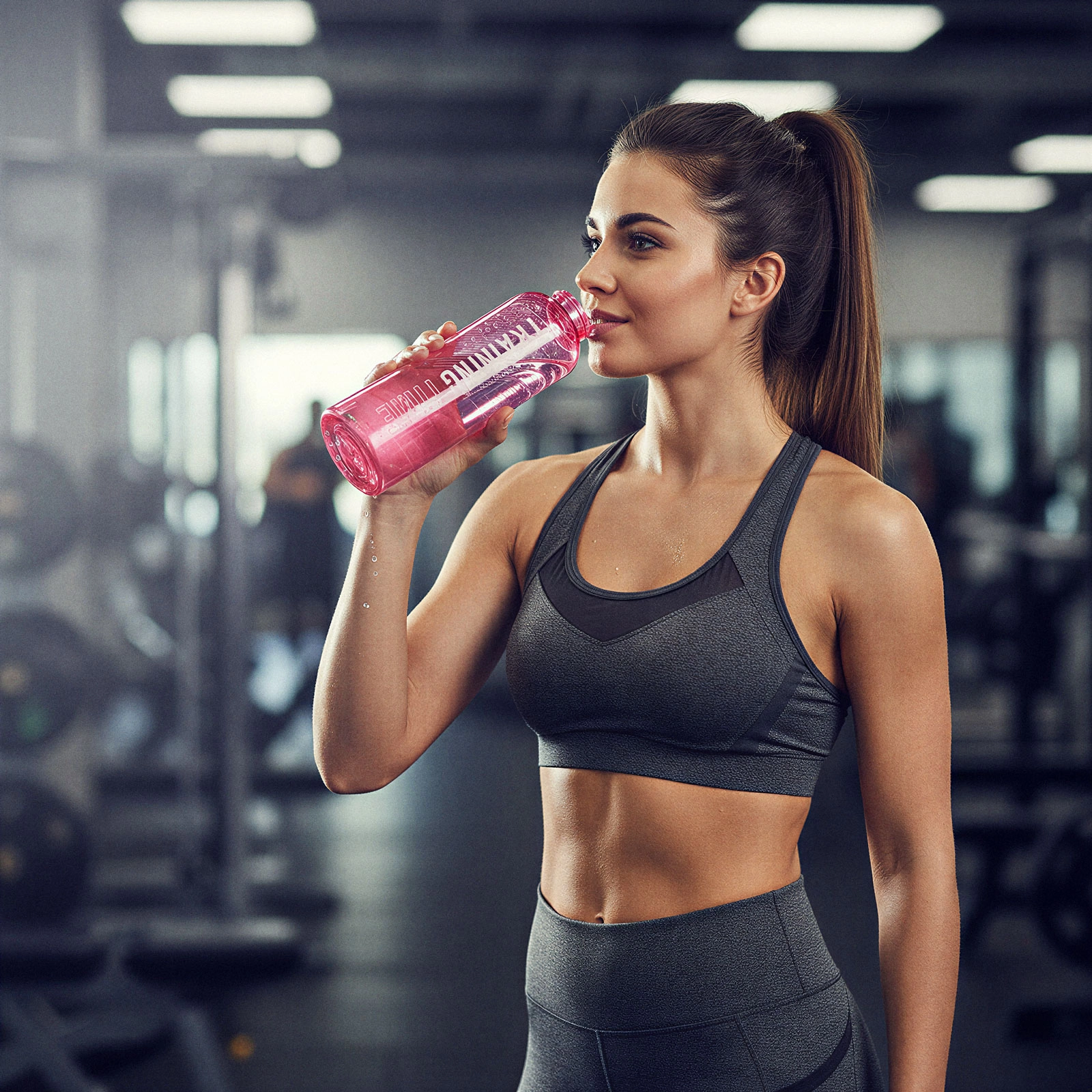 Športová plastová fľaša Training Time 550 ml – 1 kus