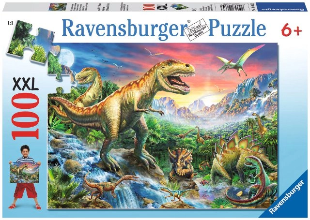 E-shop Ravensburger puzzle Dinosauří vek 100 dielikov
