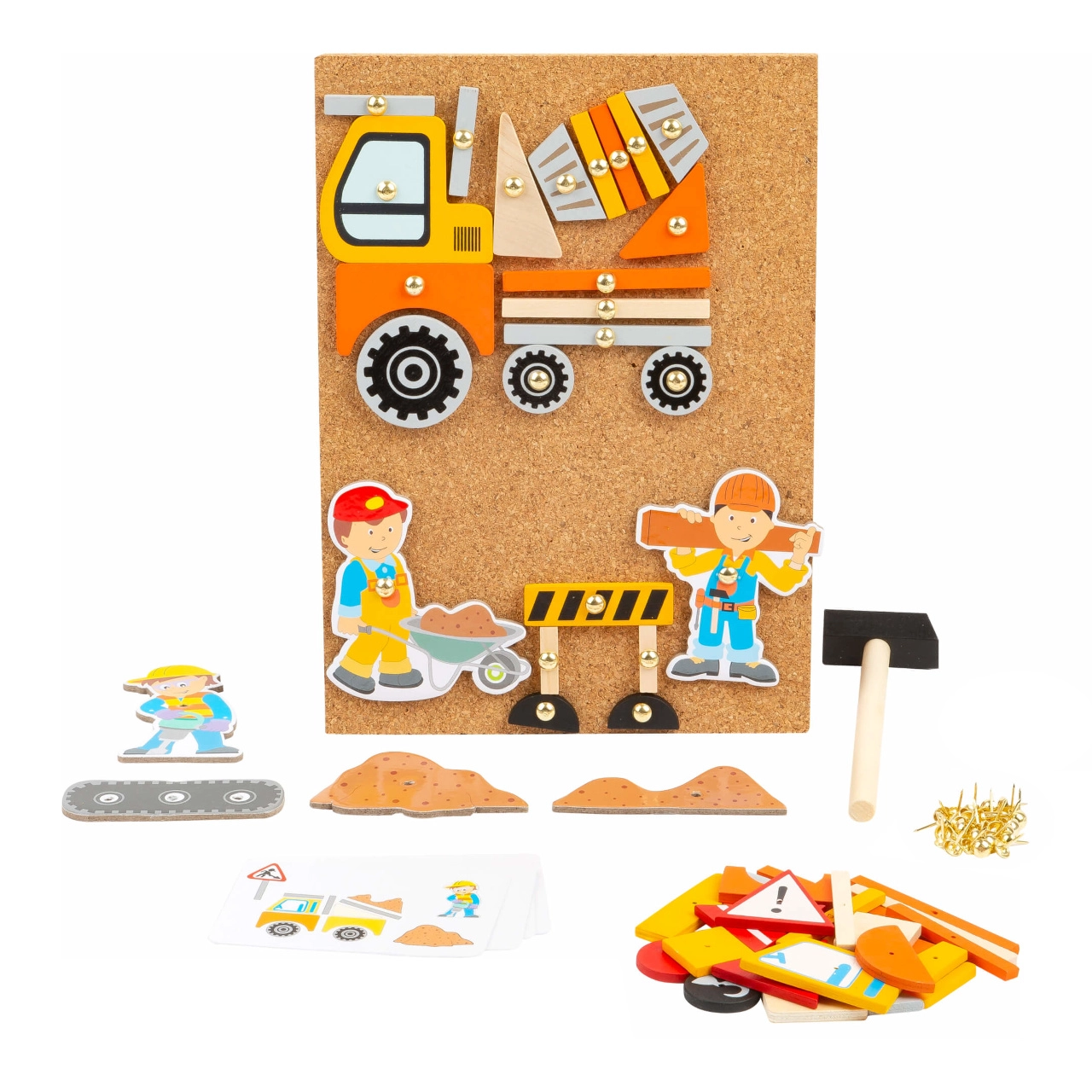 E-shop Small foot korková zatĺkačka Stavba