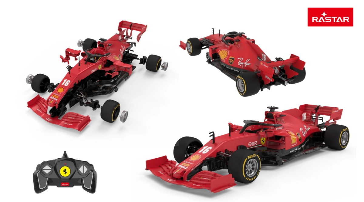 E-shop RASTAR RC Formula Ferrari SF1000 Building kit na diaľkové ovládanie červená 1:16