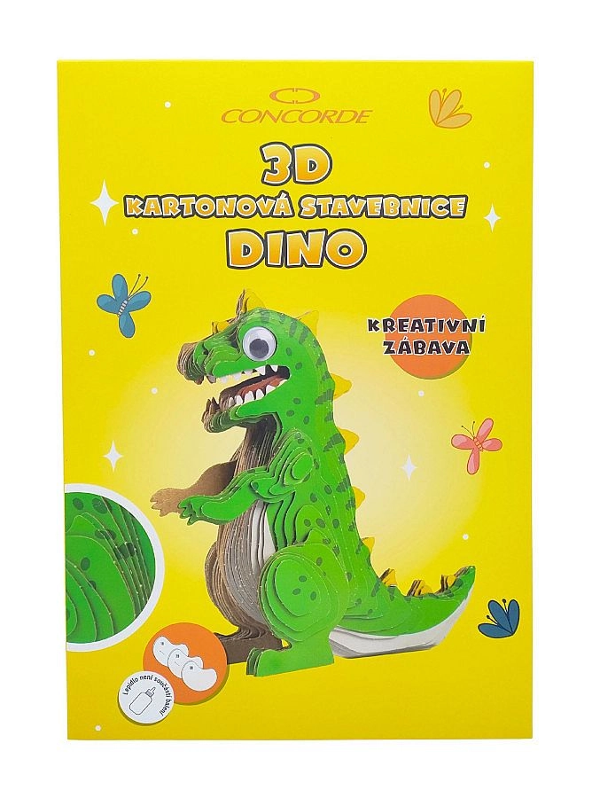 E-shop 3D kartónová stavebnica dinosaurus