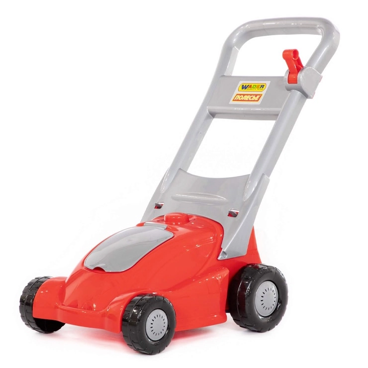 Detská kosačka so zvukom – červená