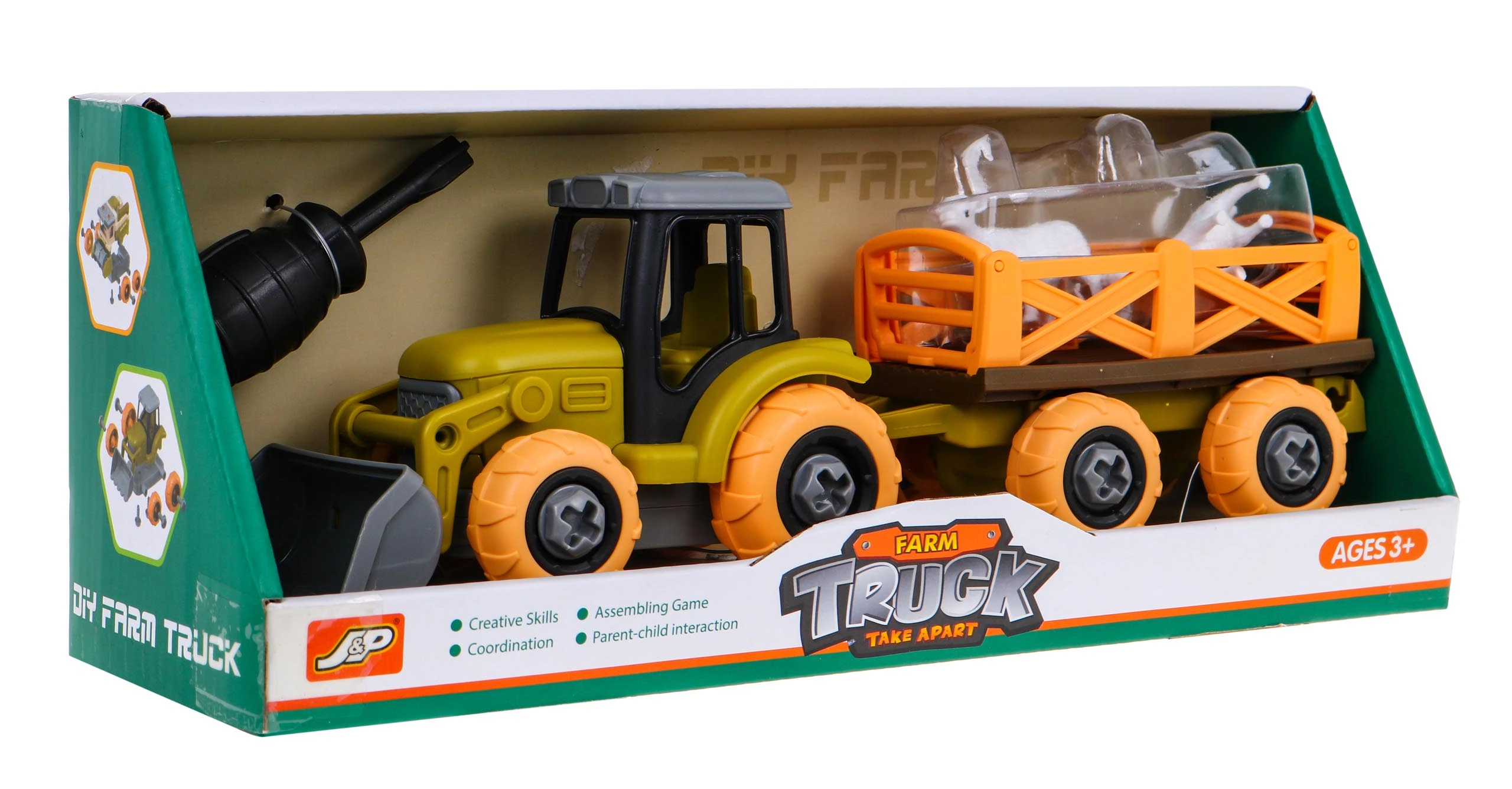 E-shop RAMIZ konštrukčný traktor s príslušenstvom